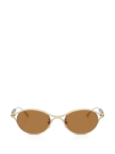 Tory Burch Deco oval-frame sunglasses