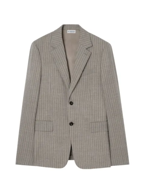 Burberry pinstriped wool Sloane tailored jacket