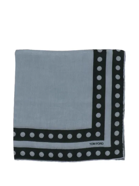 TOM FORD polka-dot pocket square