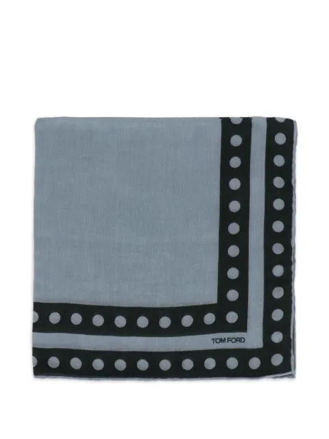 TOM FORD polka-dot pocket square