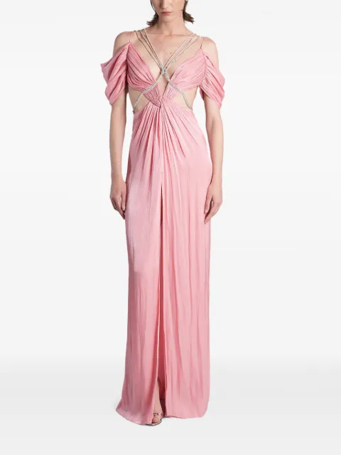 Costarellos Calina cut-out maxi dress