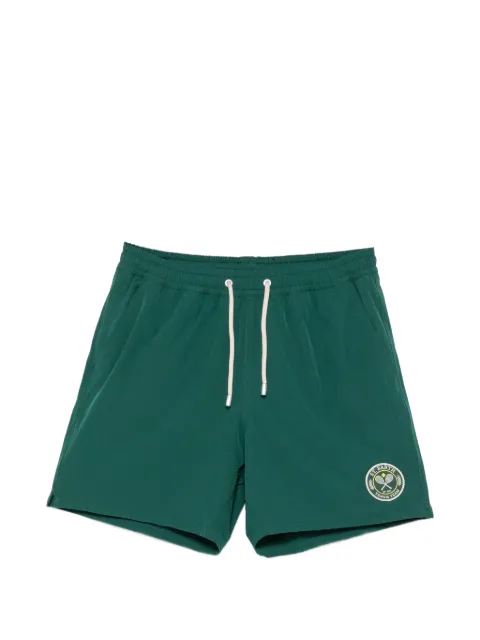 MC2 Saint Barth Comfort logo-patch swim shorts