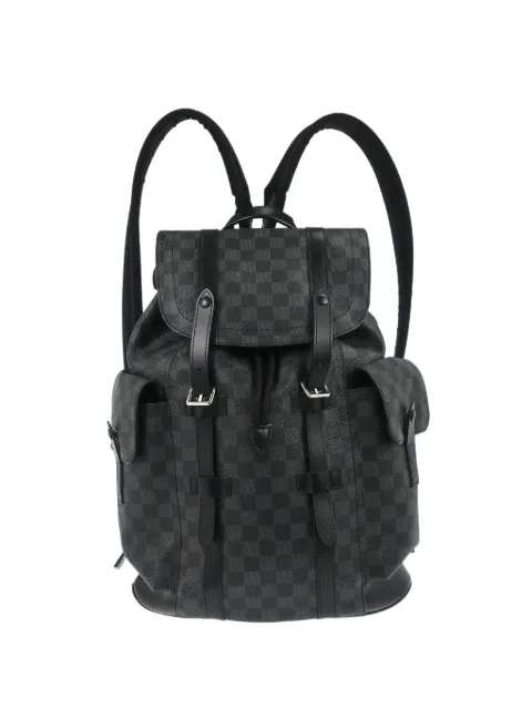 Louis Vuitton Pre-Owned 2018 PM Christopher Damier Graphite backpack