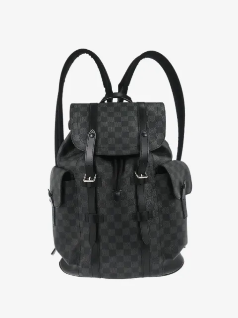 Louis Vuitton Pre-Owned 2018 PM Christopher Damier Graphite backpack