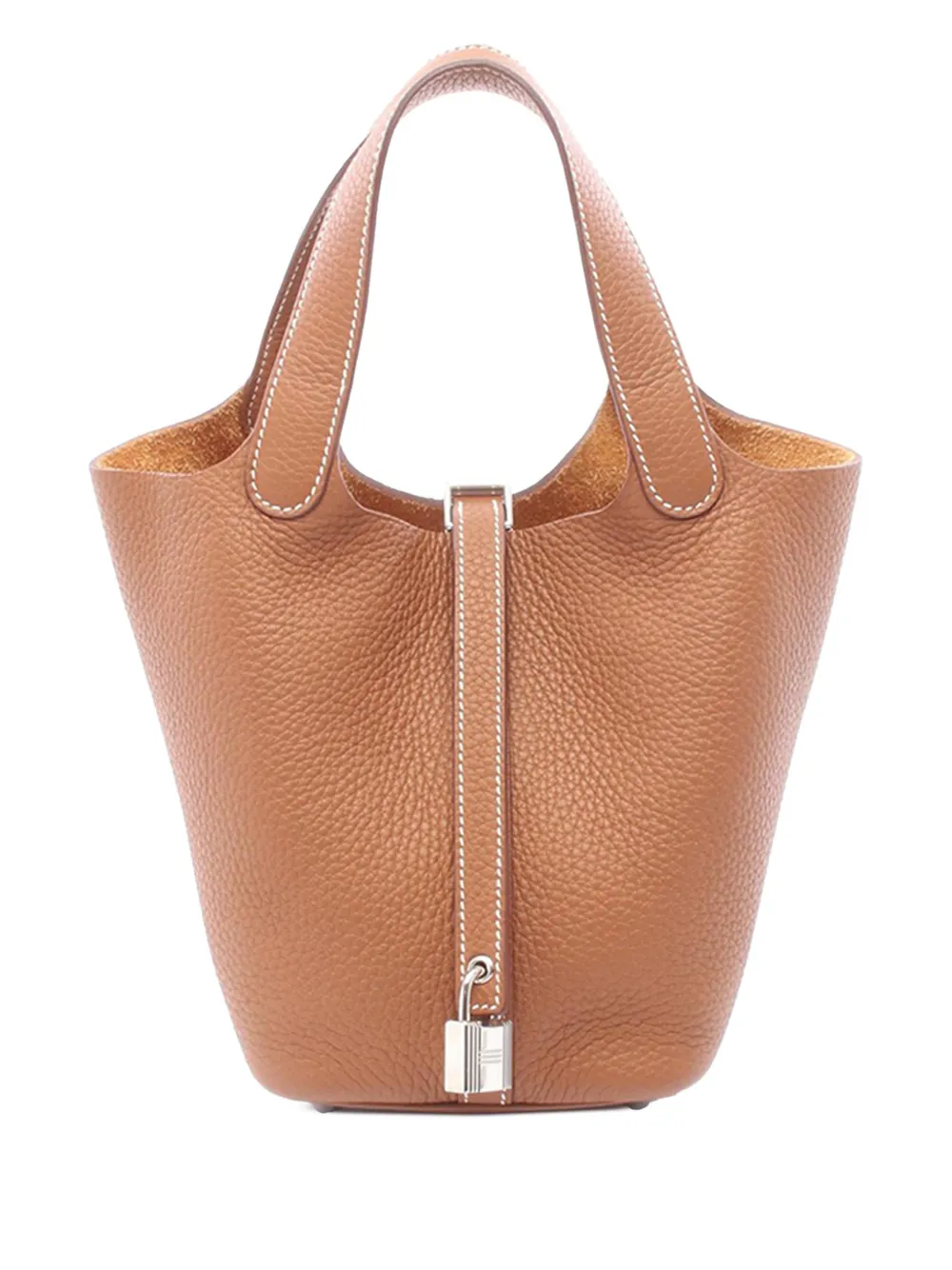 Hermès Pre-Owned 2023 Clemence Picotin Lock 18 handbag - Braun