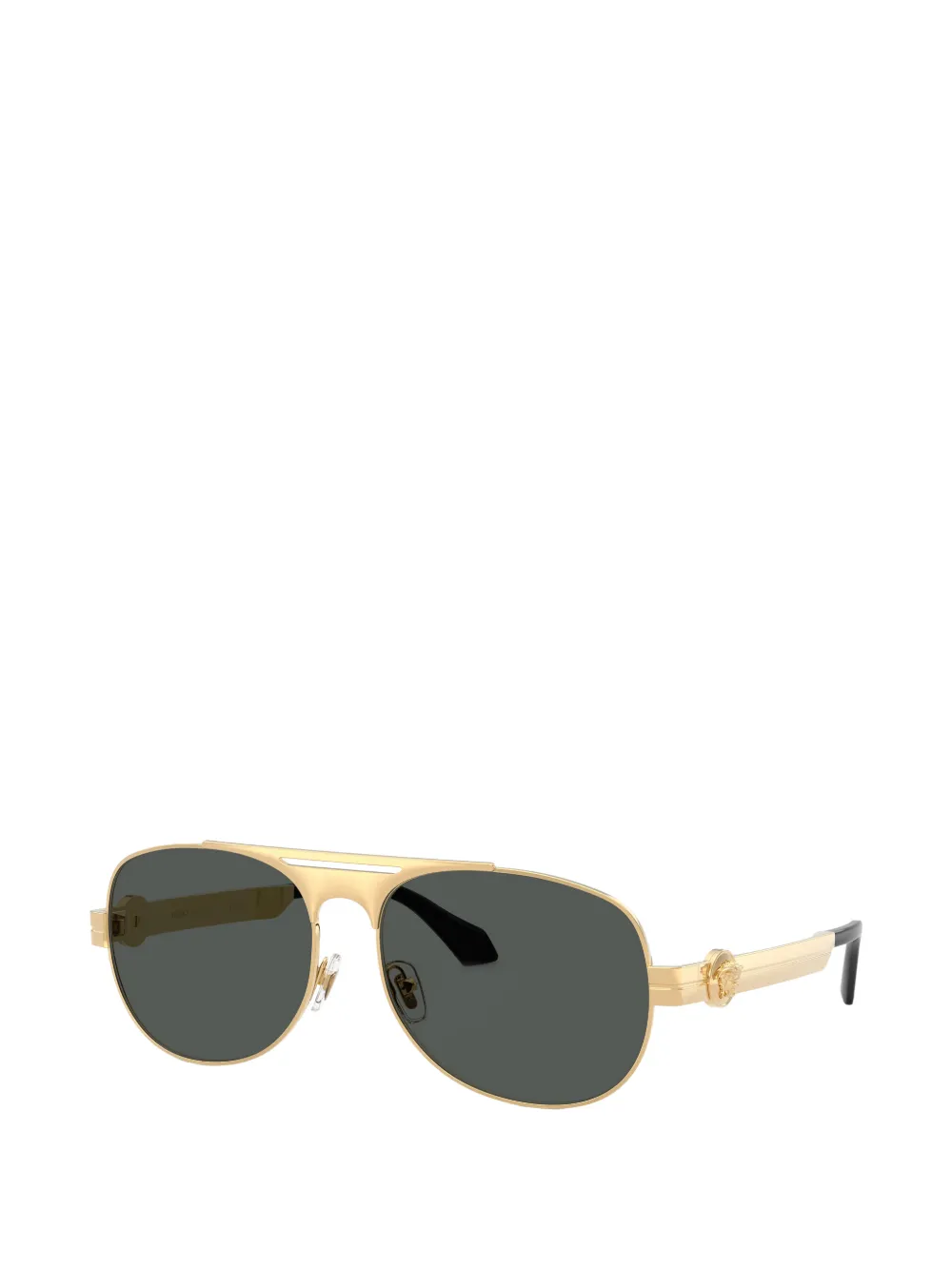 Versace Eyewear Clarck zonnebril met piloten montuur Goud