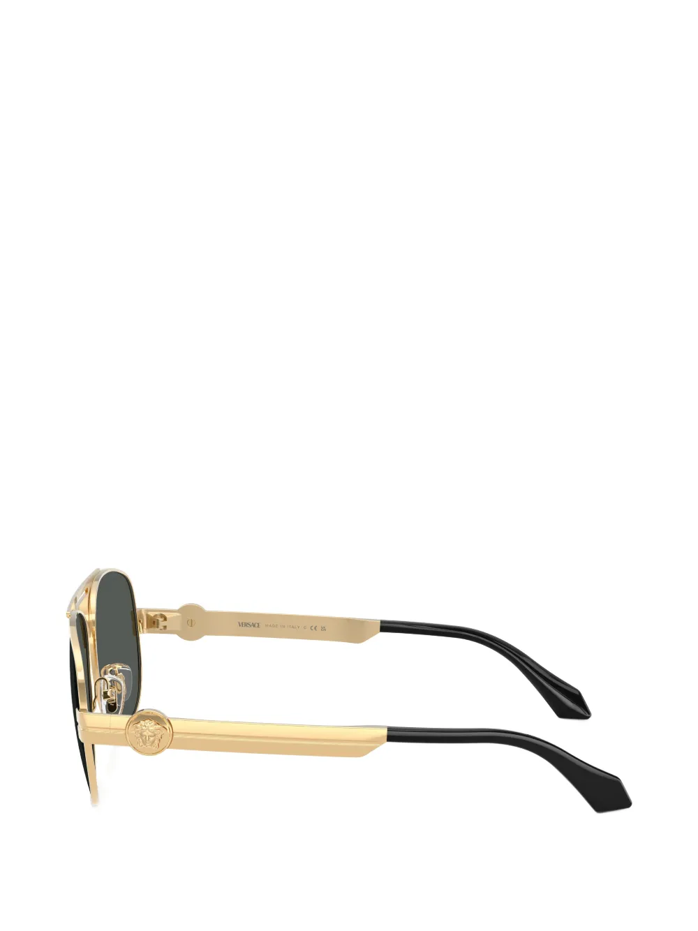 Versace Eyewear Clarck zonnebril met piloten montuur Goud
