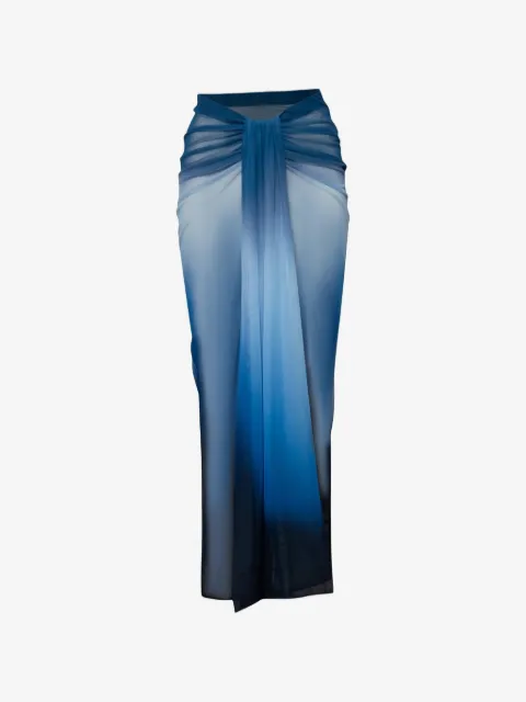 Baobab Nia mesh draped maxi skirt