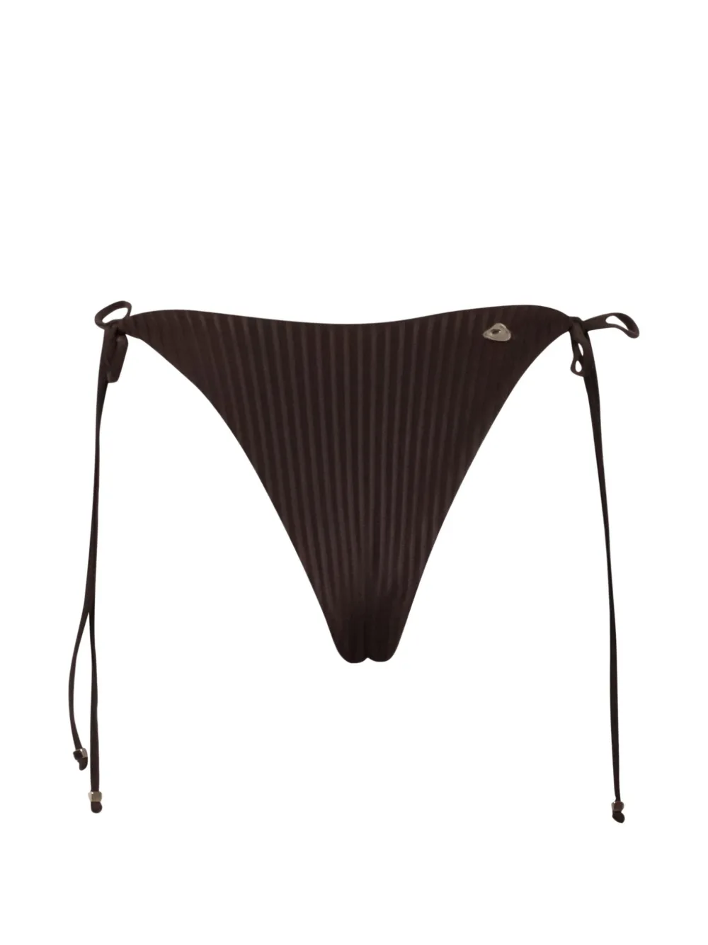 Baobab Roma geribbelde bikinislip Bruin