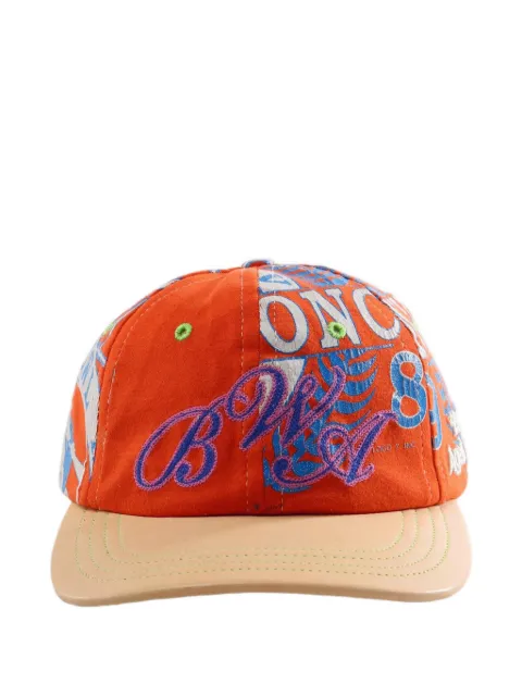 Better with Age  graphic-print embroidered baseball cap