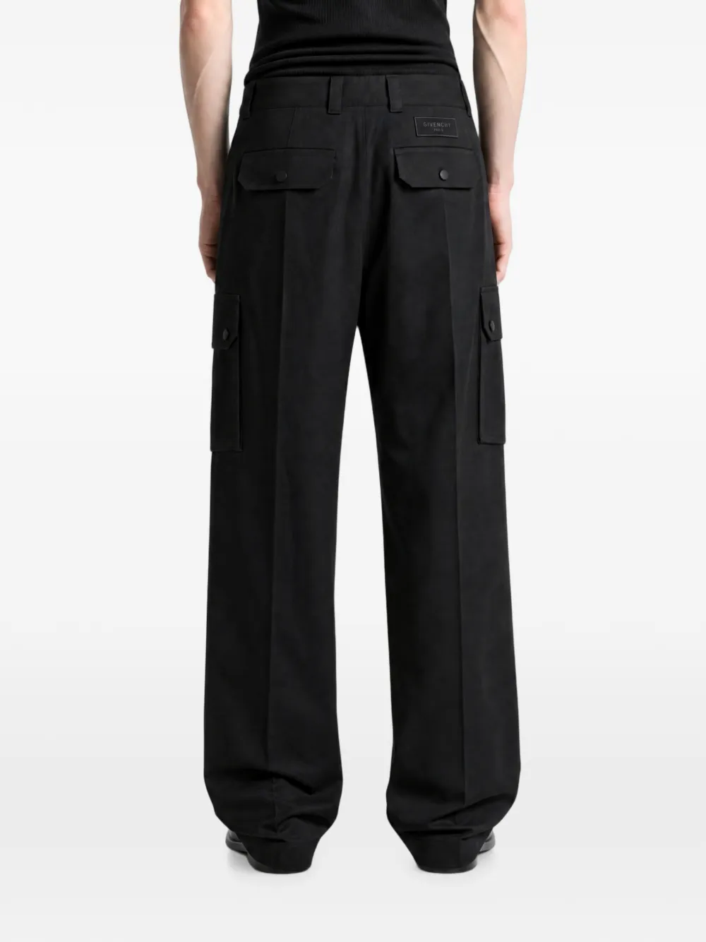 Givenchy Katoenen cargo broek Zwart