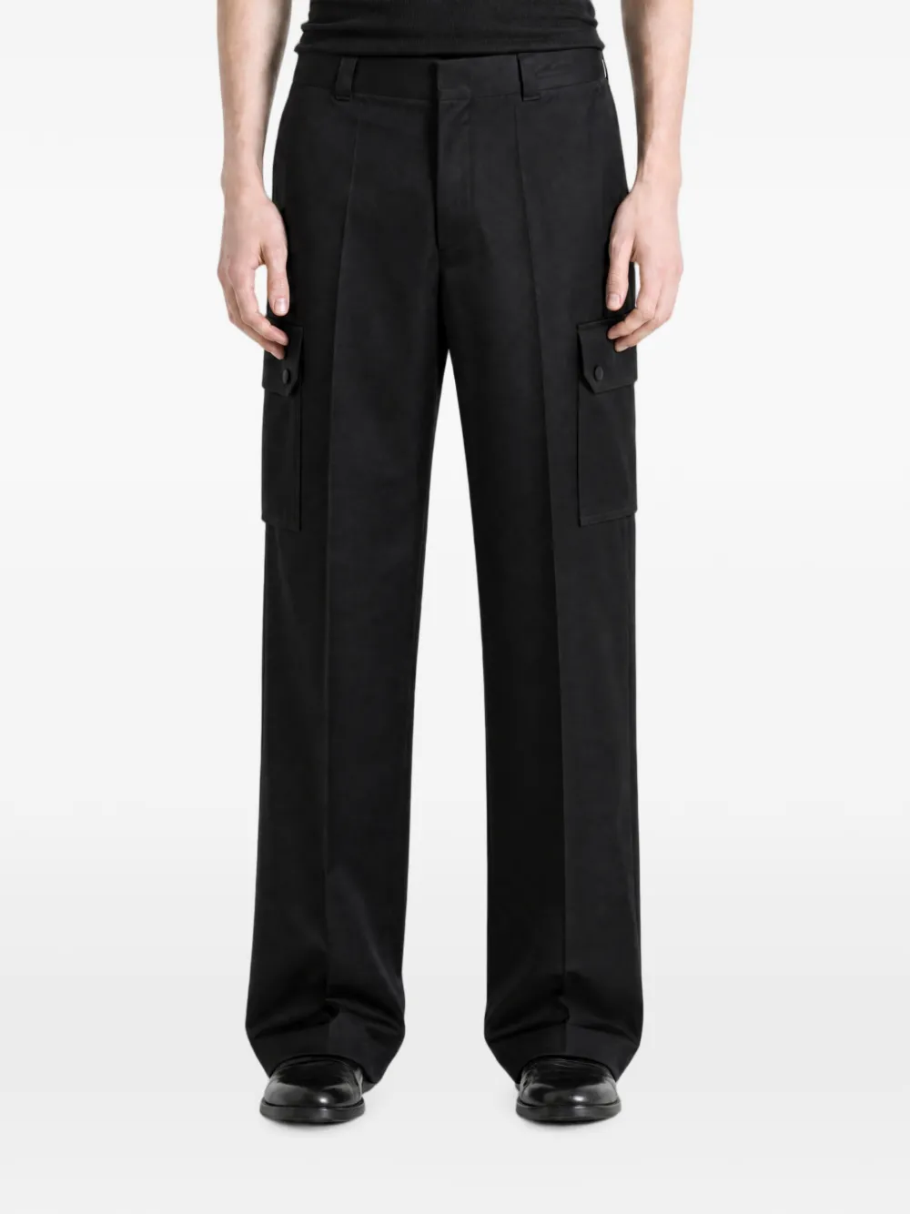 Givenchy Katoenen cargo broek Zwart