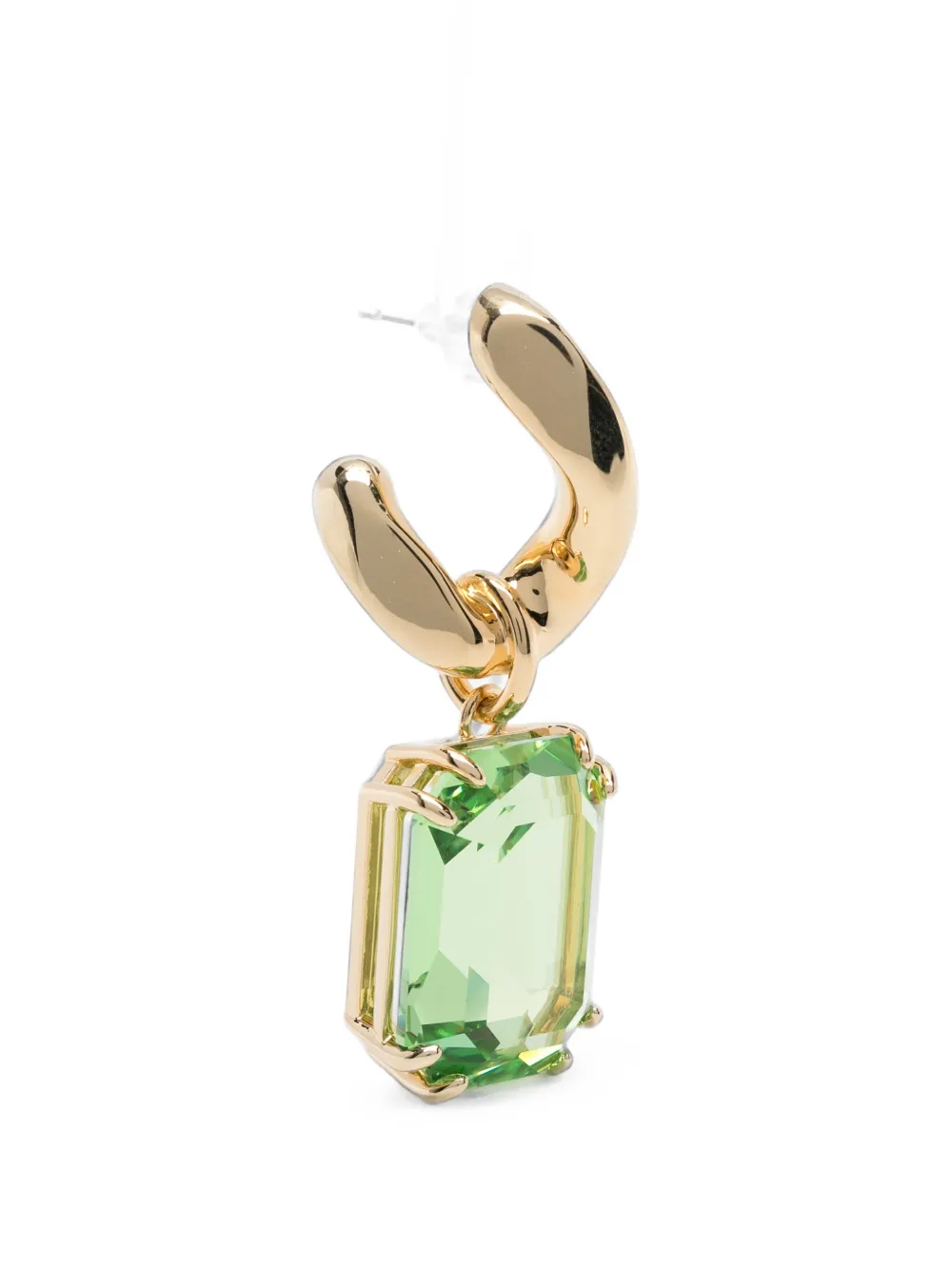 Swarovski Millenia octagon-cut drop earrings - Oro