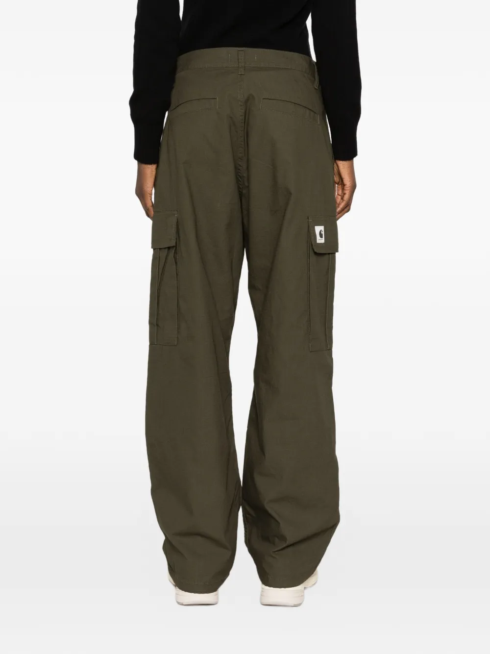Carhartt WIP Brandon straight cargo broek Groen