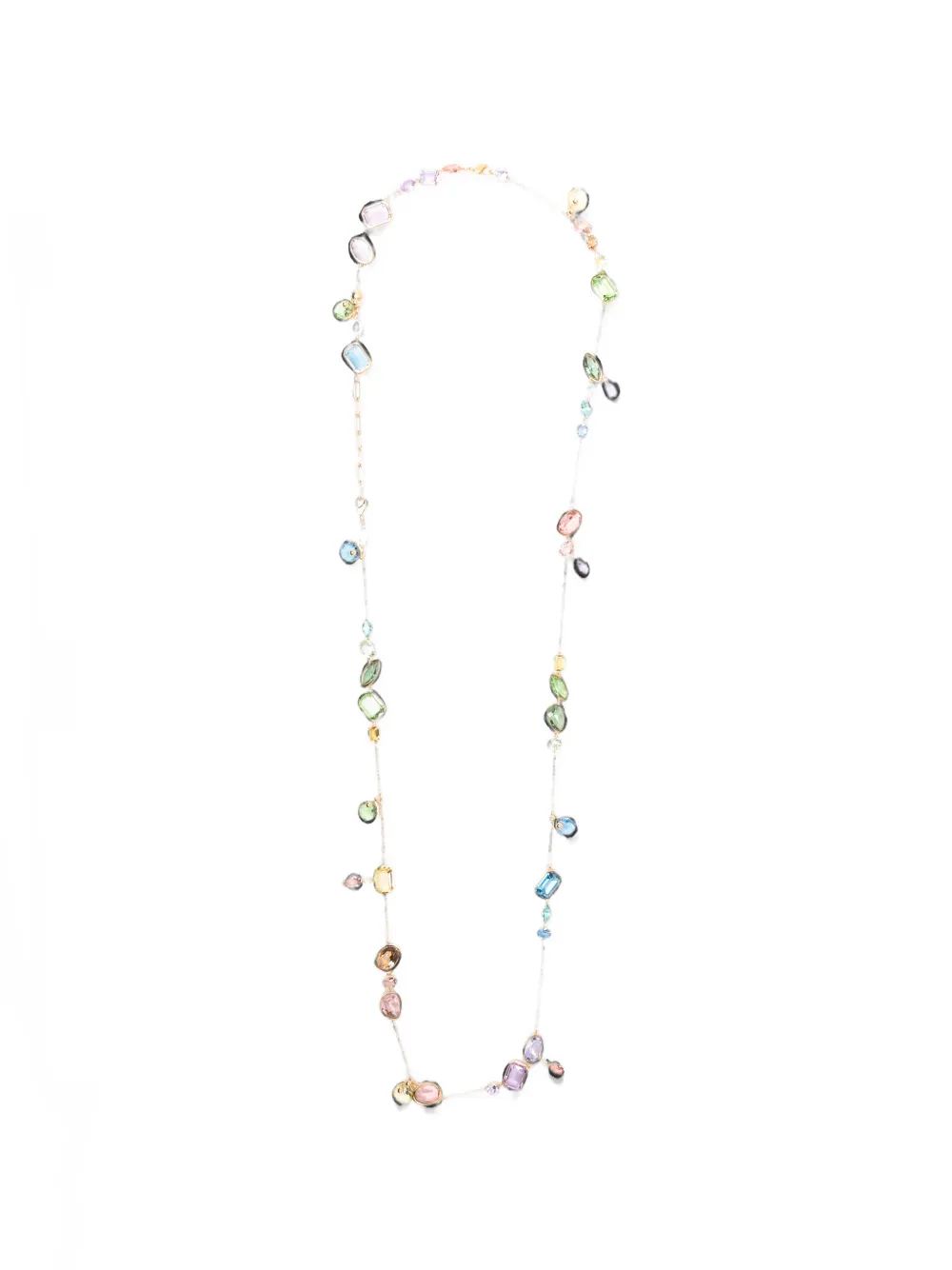 Swarovski Gema mixed-cut crystal necklace - Gold