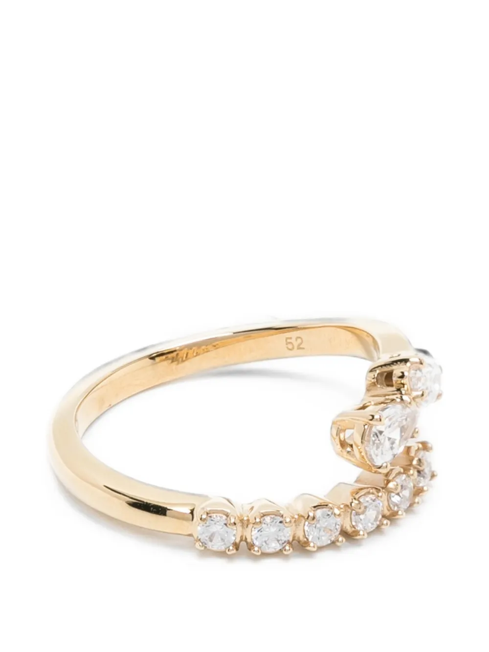 Swarovski Mesmera open ring - Gold