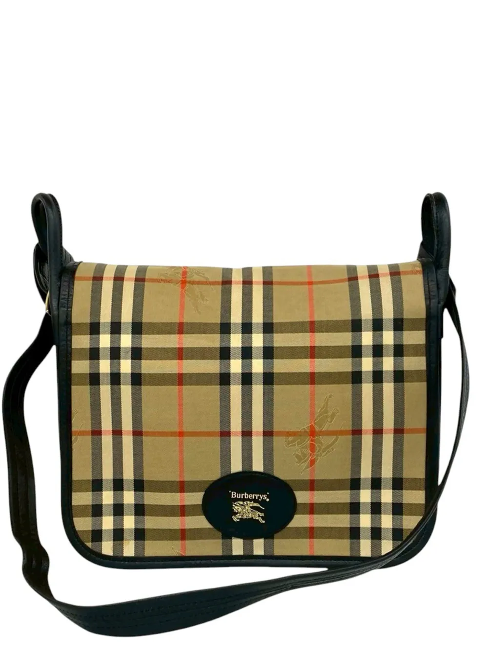 Burberry Pre-Owned 20th Century Nova Check crossbody bag - Brown