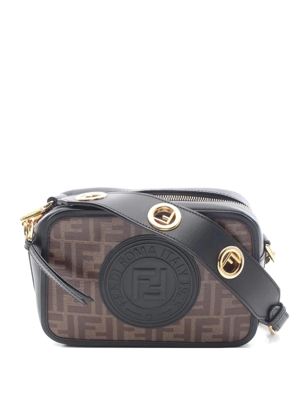 Fendi Pre-Owned Zucca Camera cross body bag - Schwarz