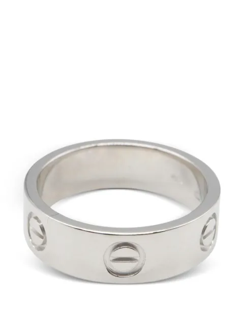 Cartier 10s Love screw-detail ring