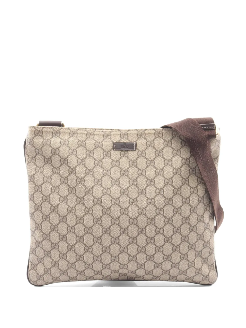Gucci Pre-Owned 2000s GG Supreme canvas shoulder bag - Toni neutri