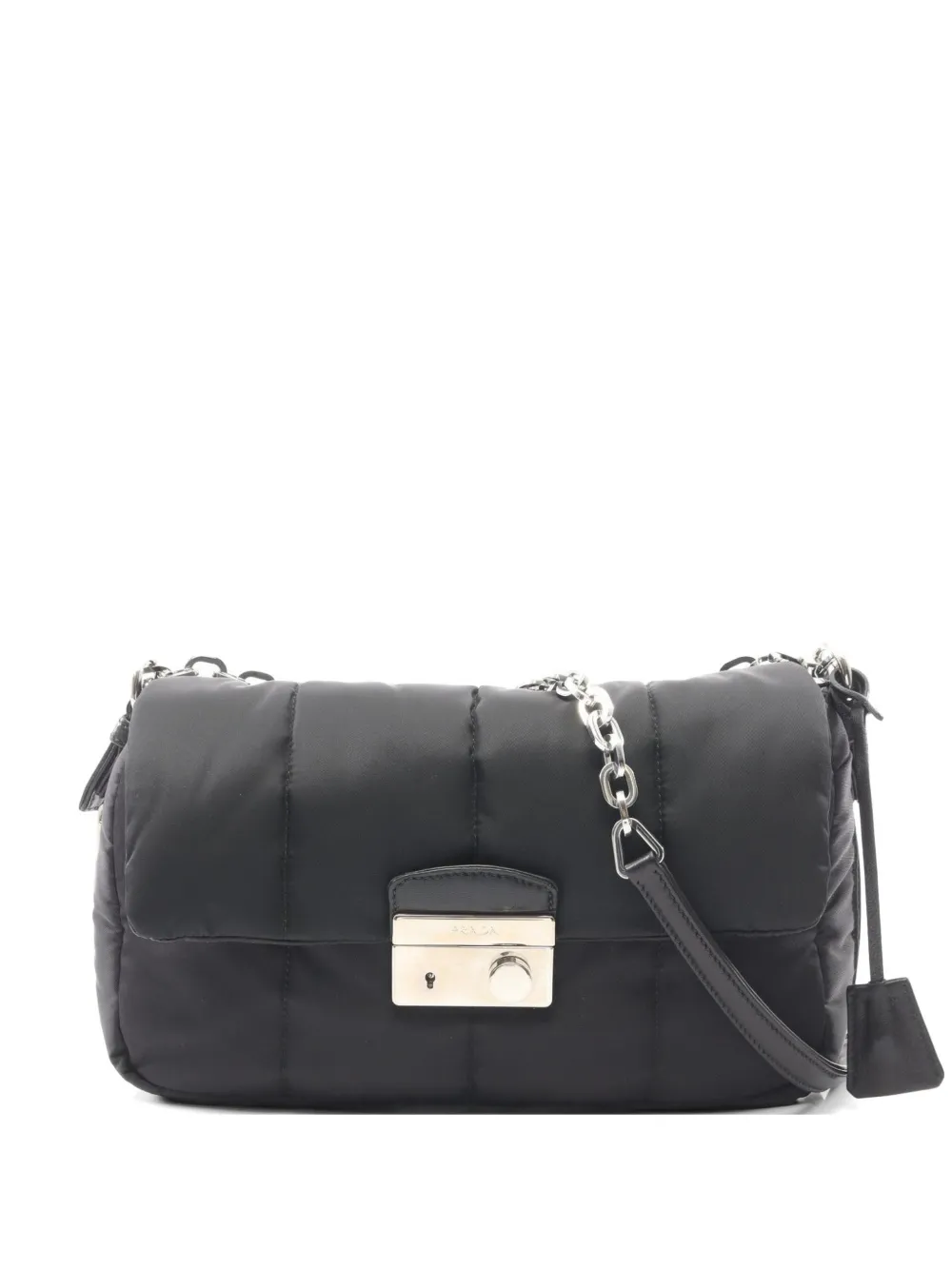 Prada Pre-Owned 2010s Tessuto Bomber shoulder bag - Nero
