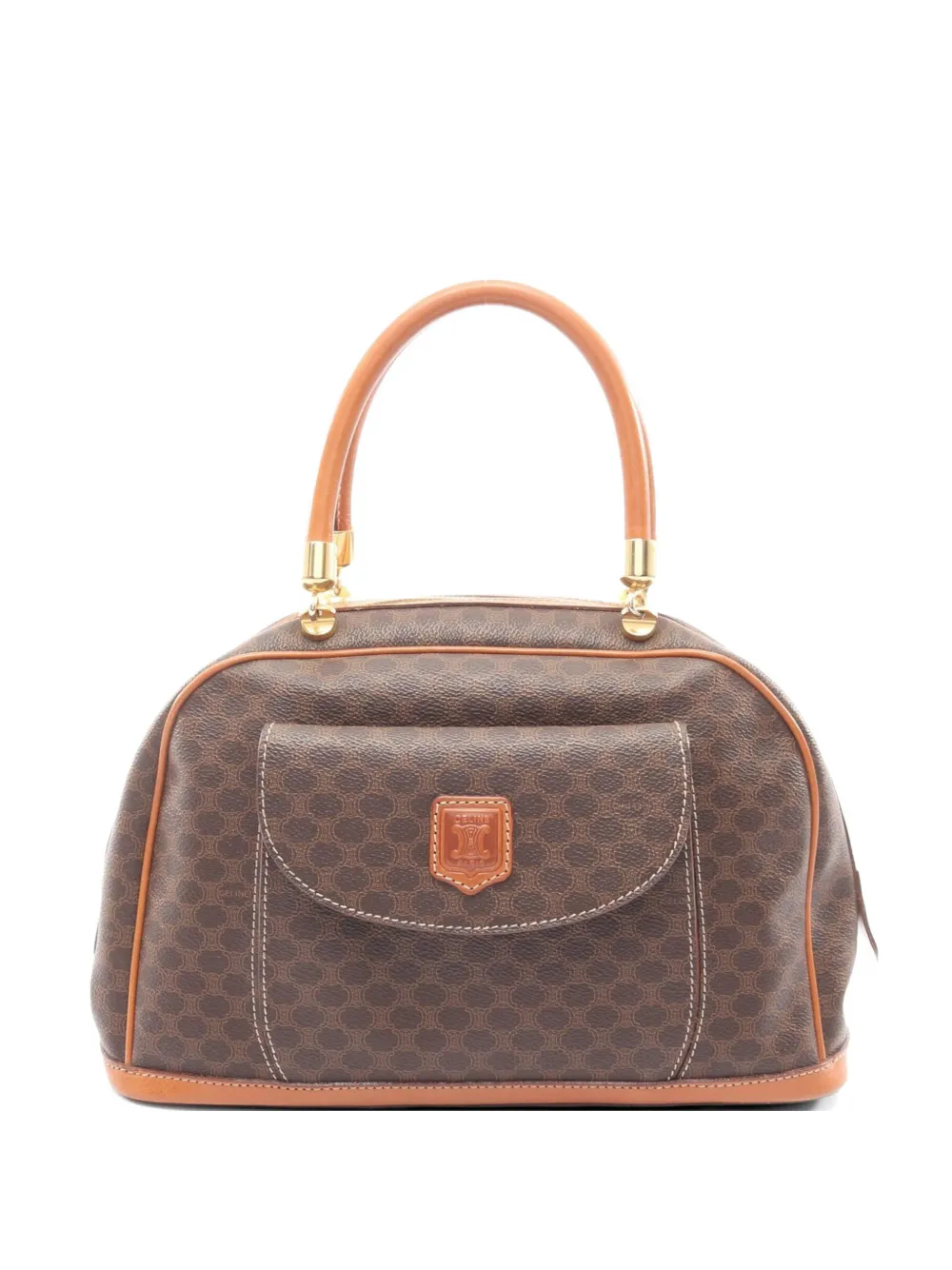 Celine Pre-Owned 2000s mini Macadam tote bag - Marrone
