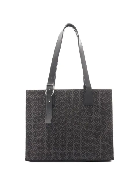 Loewe Pre-Owned 2000s Buckle Horizontal Anagram tote bag