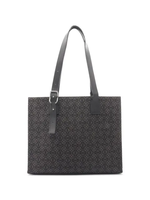 Loewe Pre-Owned 2000s Buckle Horizontal Anagram tote bag