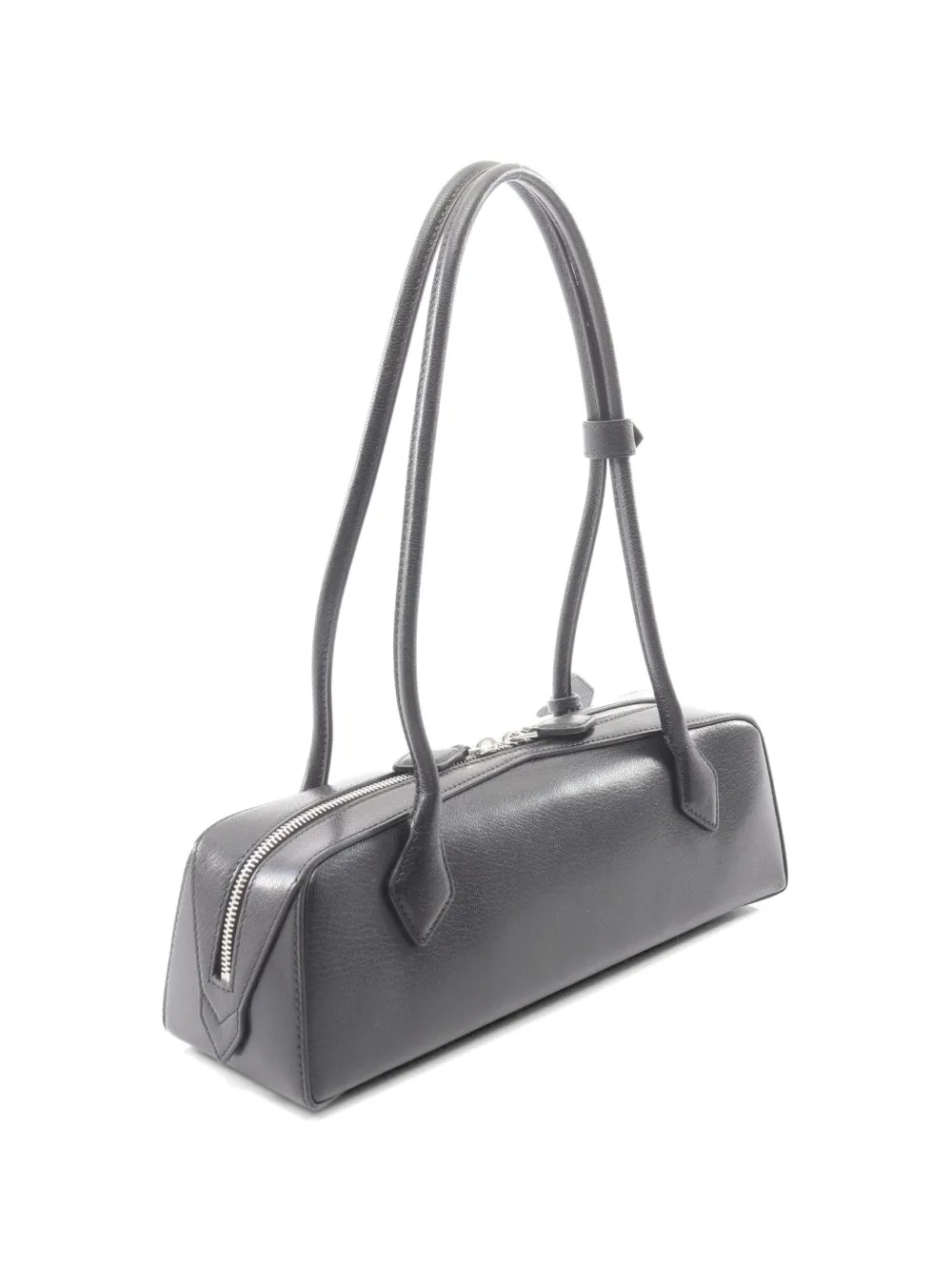 Alaïa Pre-Owned medium Le Teckel leather shoulder bag - Nero