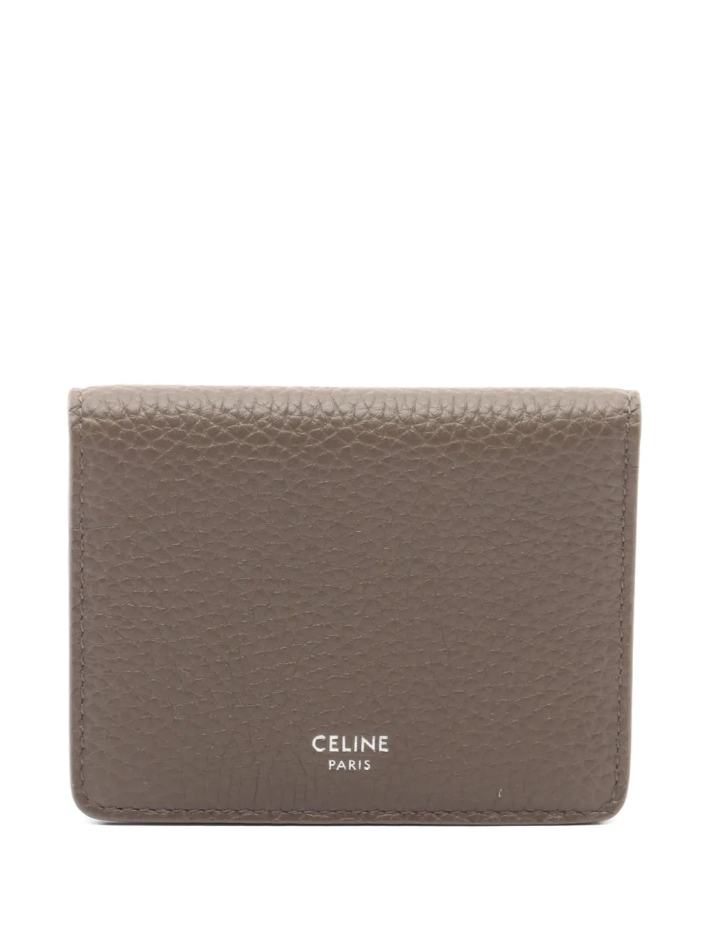 Celine Pre-Owned bifold leather card holder - Brown