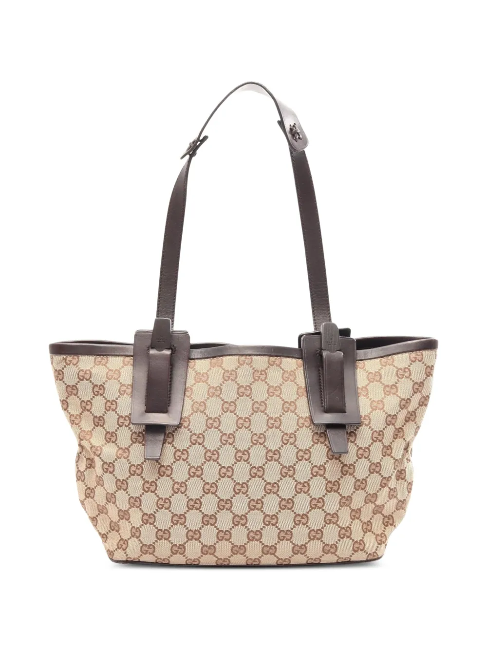 Gucci Pre-Owned 2000s double-handle shoulder bag - Toni neutri