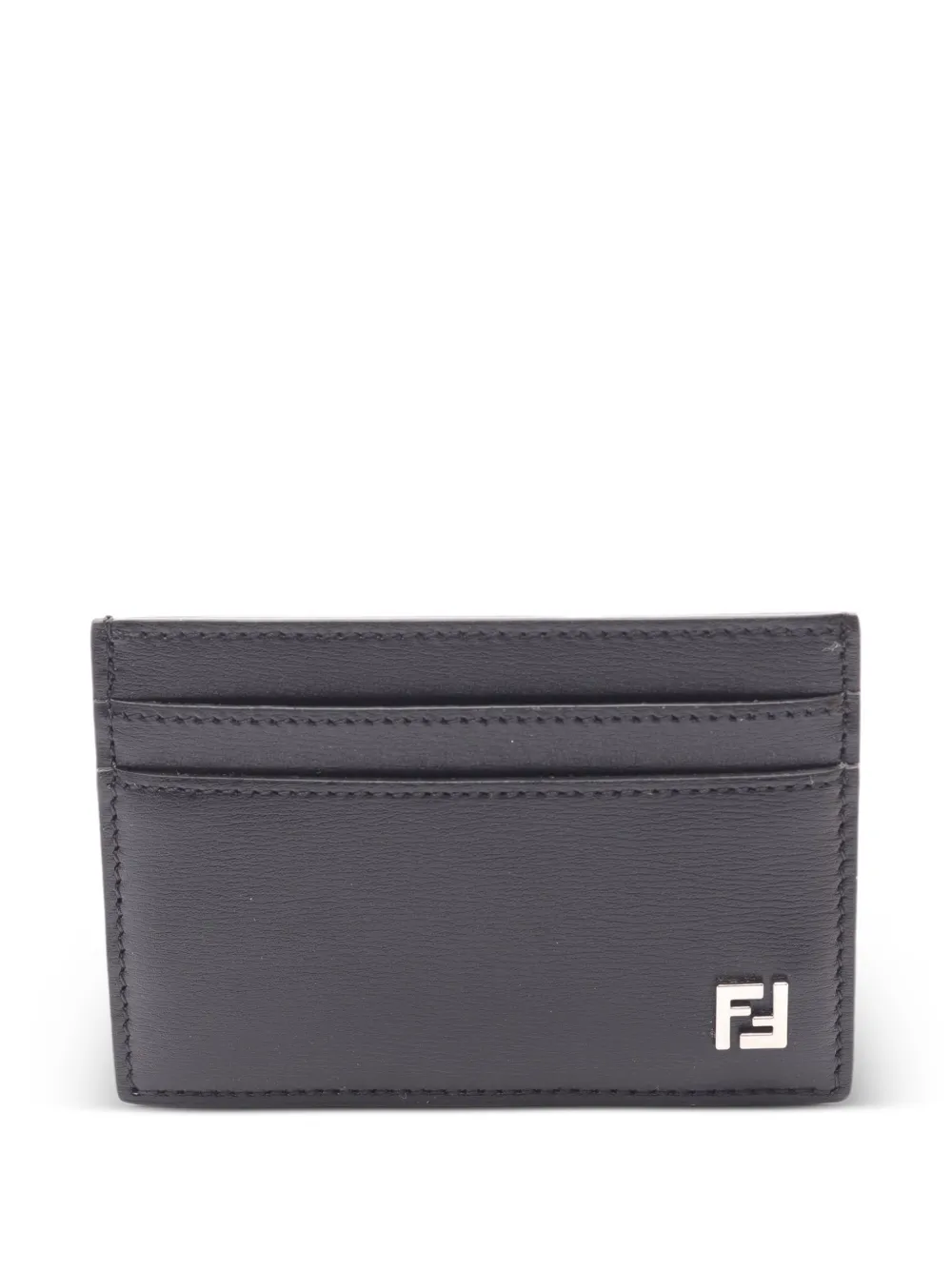 Fendi Pre-Owned 2020s FF Squared card holder - Nero