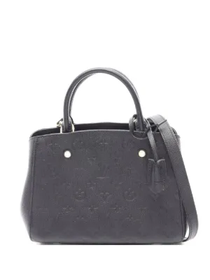 Louis Vuitton Pre-Owned 2016 モンテーニュ BB モノグラム アン 