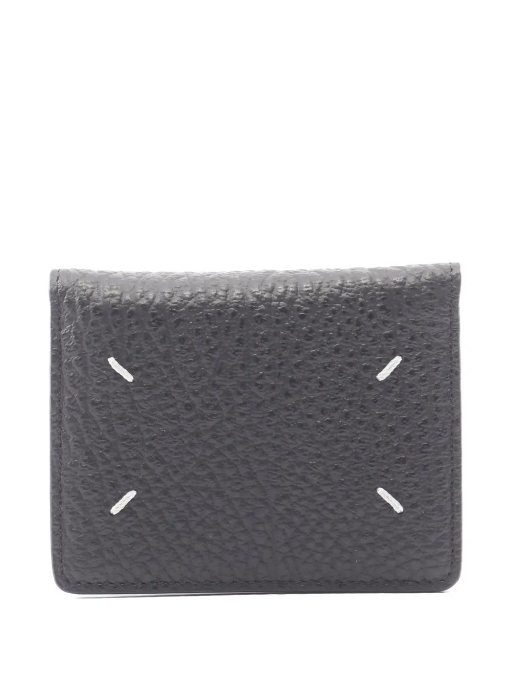 Maison Martin Margiela Pre-Owned four-stitches key ring card case - Nero