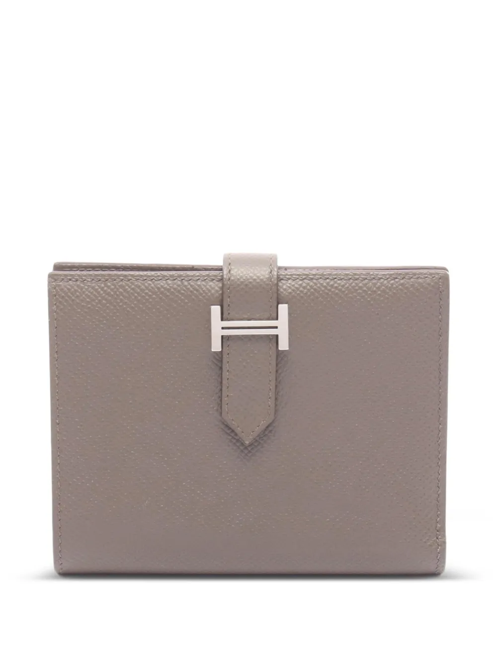 Hermès Pre-Owned 2020 Bearn leather wallet - Grigio
