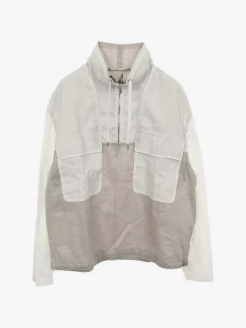 Hermès Pre-Owned 2010s half-zip colour-block pullover