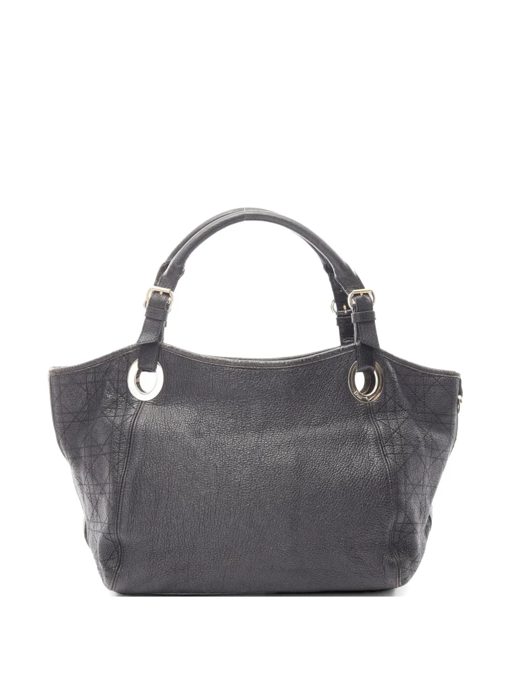 Christian Dior Pre-Owned 2000s Cannage tote bag - Black