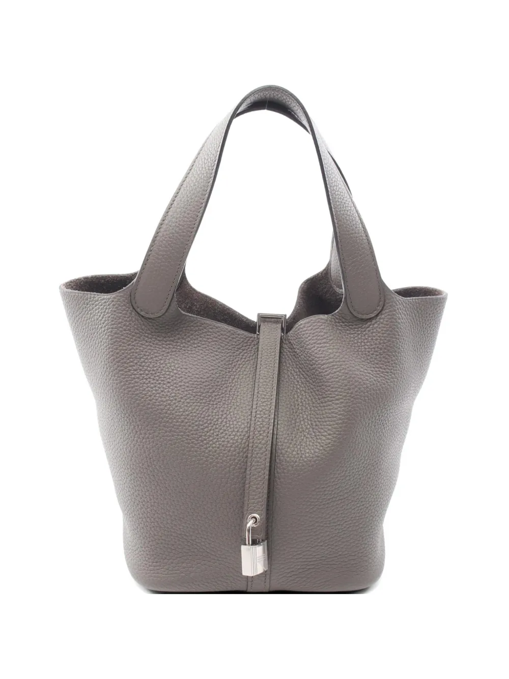 Hermès Pre-Owned 2018 MM Picotin Lock tote bag - Grigio