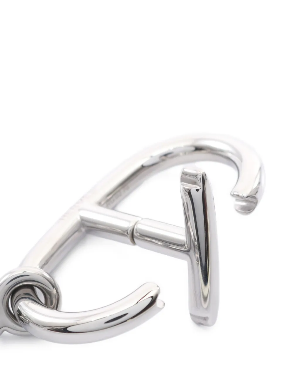 Hermès Pre-Owned Chaîne d'Ancre Key Ring | Silver | FARFETCH BH