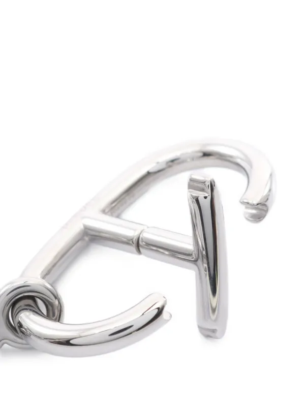 Hermès Pre-Owned Chaîne d'Ancre Key Ring | Silver | FARFETCH BH