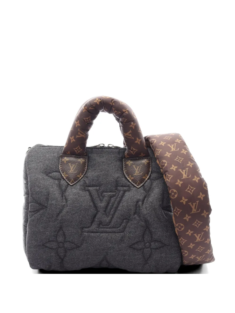 Louis Vuitton Pre-Owned 2021 Speedy Bandoulière 25 LV Pillow two-way handbag - Grigio