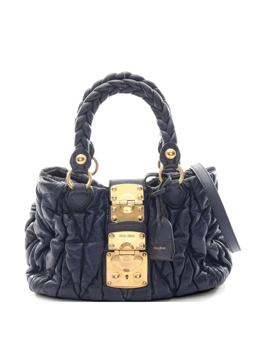 Miu Miu Pre-Owned 2000s Matelass - Blu