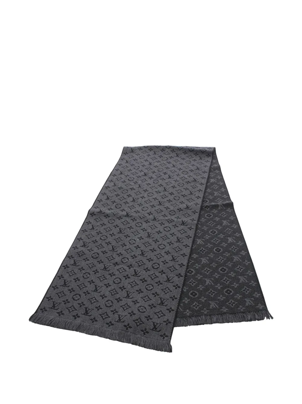 Louis Vuitton Pre-Owned monogram scarf - Grigio