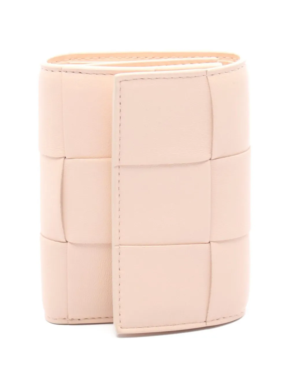 Bottega Veneta Pre-Owned small Cassette tri-fold wallet - Rosa