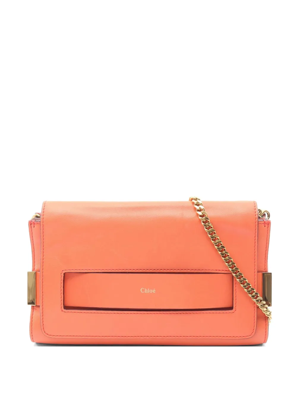 Chloé Pre-Owned 2000s Elle cross body bag - Arancione