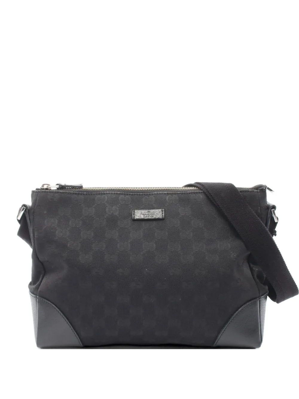 Gucci Pre-Owned 2000s GG canvas cross body bag - Nero