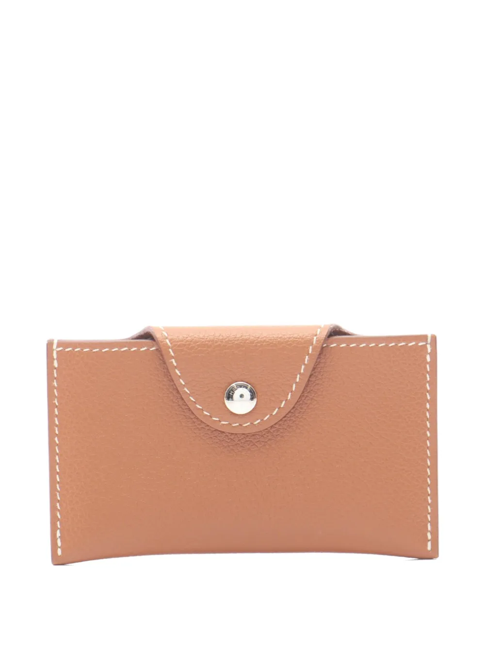 Hermès Pre-Owned 2024 Iliad Evercolor card case - Marrone