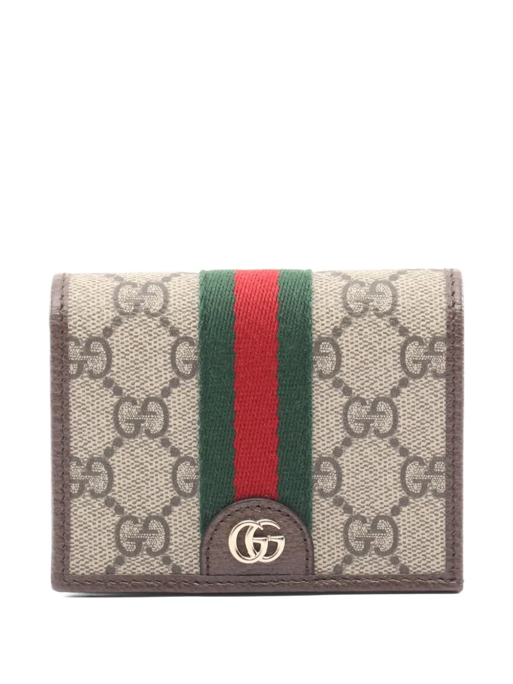 Gucci Pre-Owned Ophidia GG Supreme leather wallet - Toni neutri