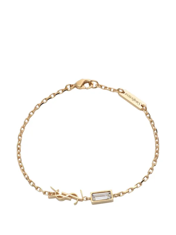 Saint Laurent Pre-Owned 2020s カサンドラ ブレスレット | ゴールド