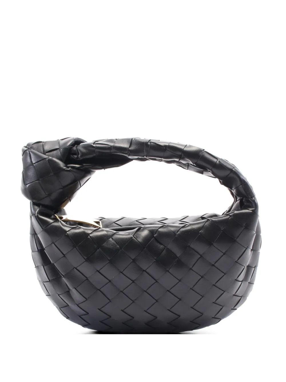 Bottega Veneta Pre-Owned mini Jodie leather tote bag - Schwarz